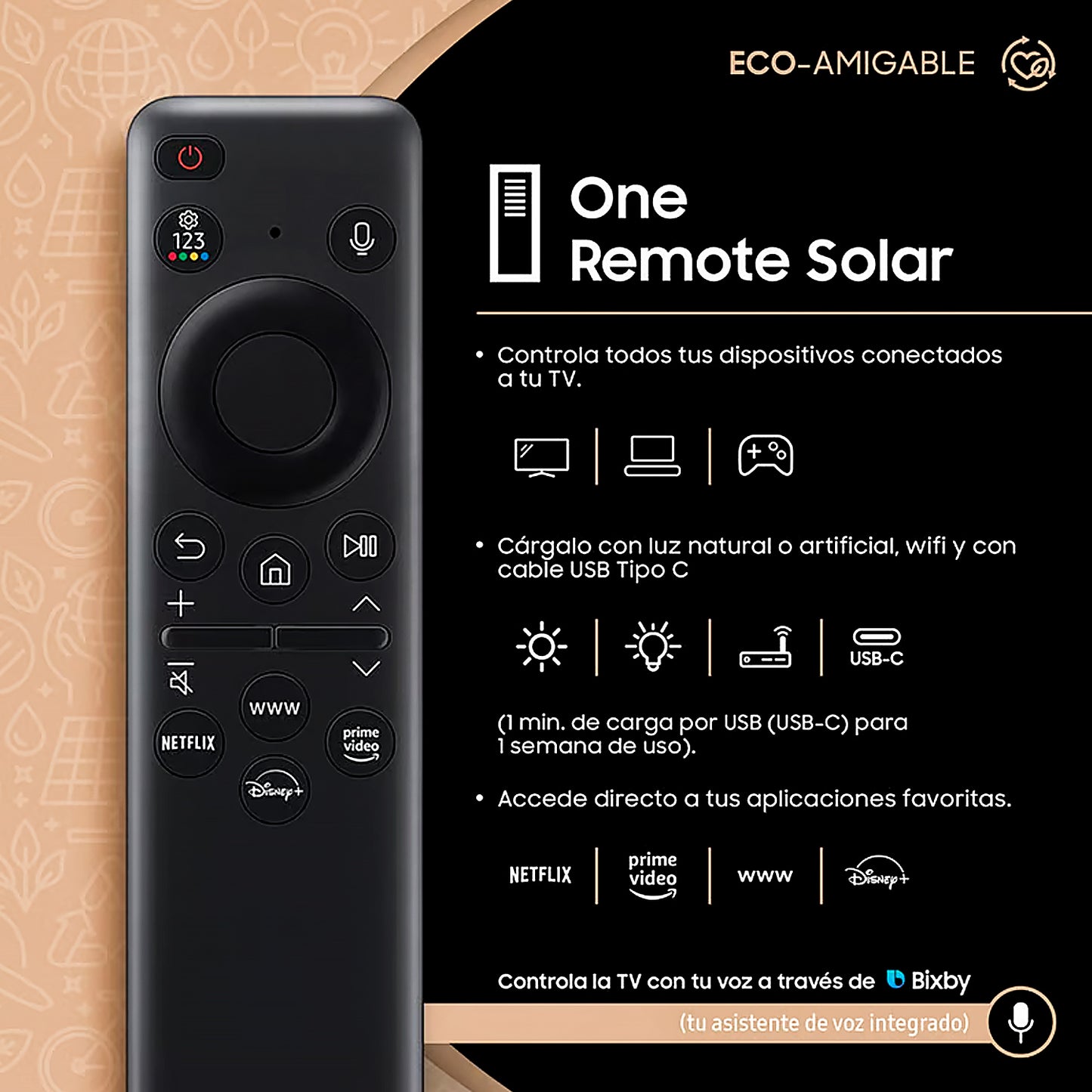 Televisor SAMSUNG 65" UN65DU8000 CRYSTAL UHD 4K TIZEN OS SMART TV (2024)