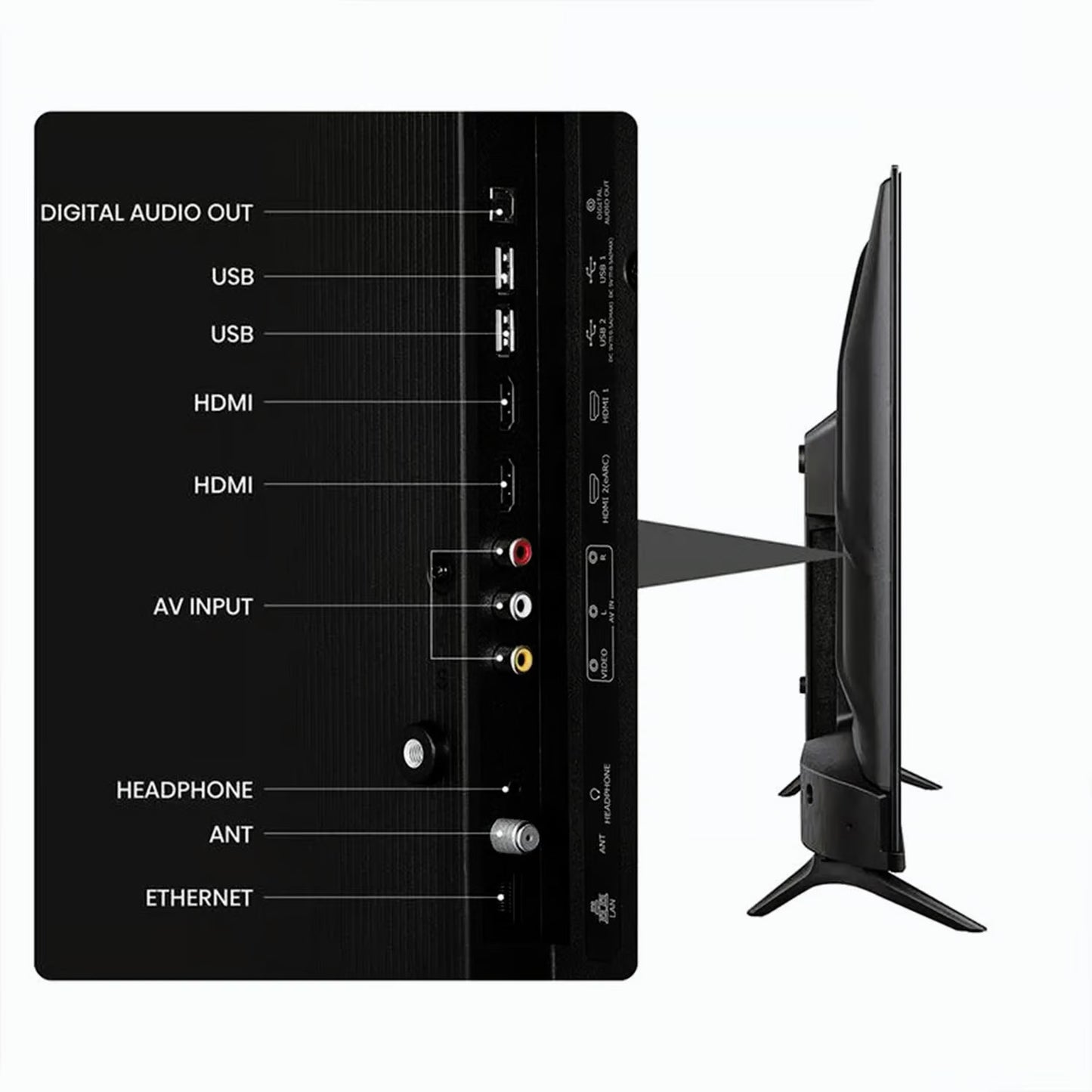 Televisor Hisense 32" Smart TV Led HD VIDAA 32A4K