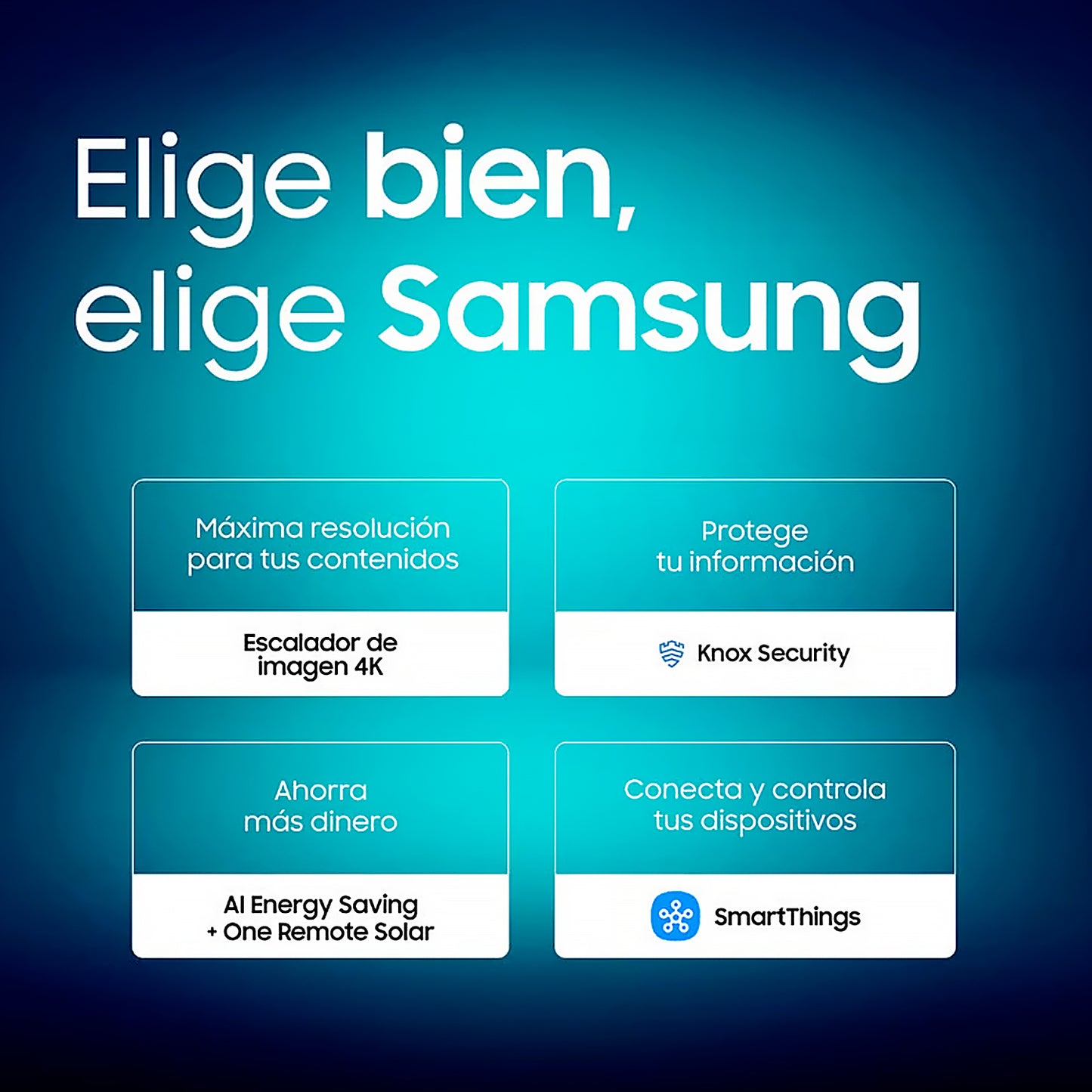 Televisor SAMSUNG 65" UN65DU8000 CRYSTAL UHD 4K TIZEN OS SMART TV (2024)