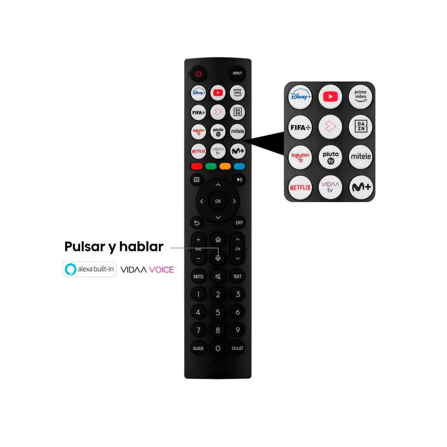 Televisor Hisense 43" Smart TV Ultra HD VIDAA 43A6K