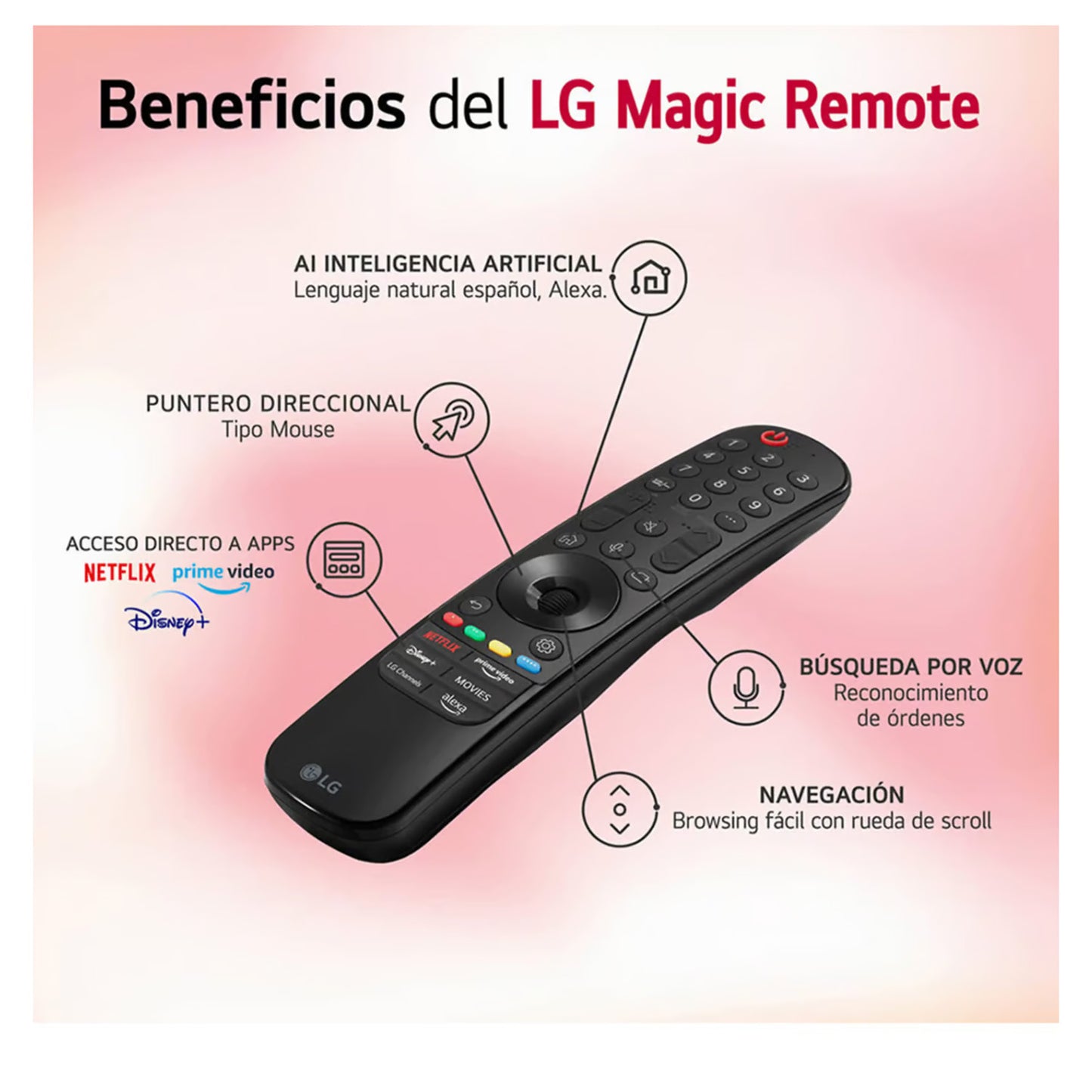 Televisor LG 43" UHD 4K Smart TV con THINQ AI 43UT7300PSA + HW-C400