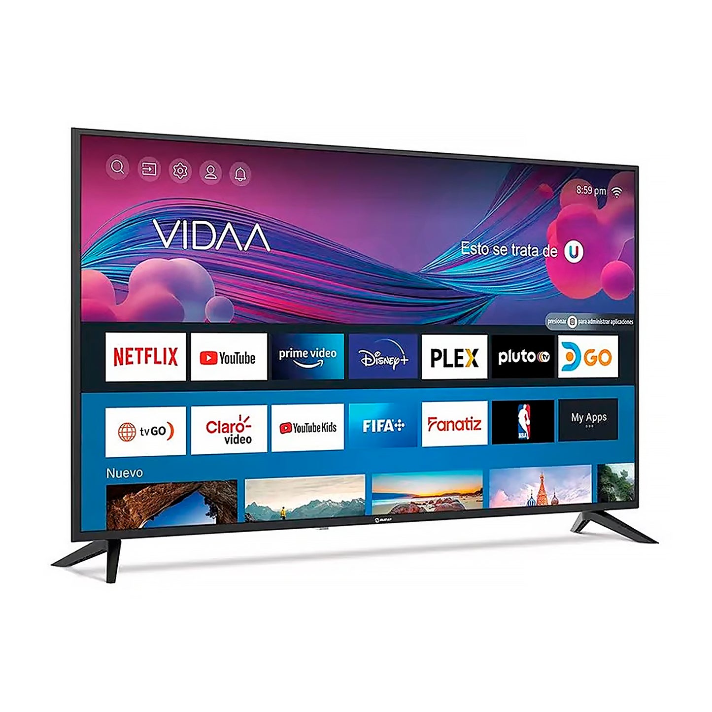 TELEVISOR MIRAY 50" 4K UHD LED SMART TV VIDAA MK50-E203