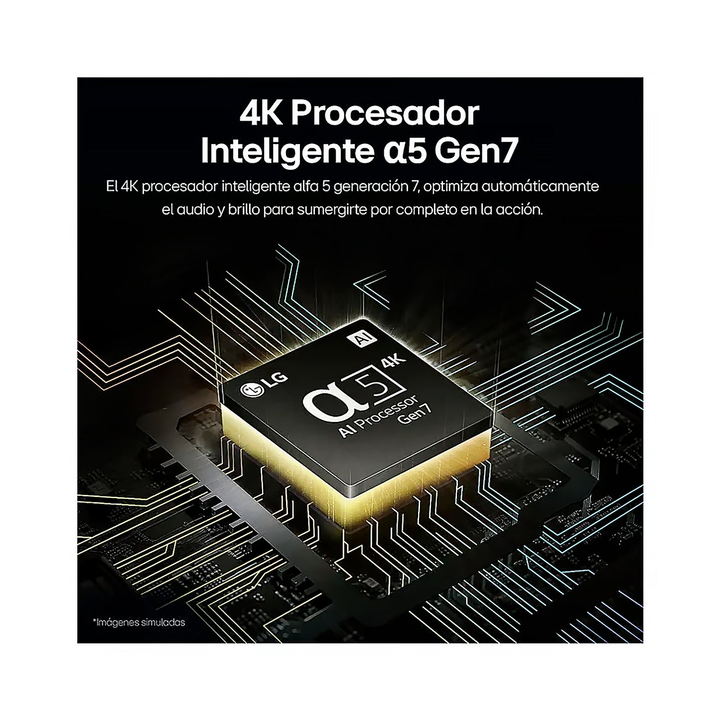 Televisor LG 55 Pulg LED Smart TV UHD 4K con ThinQ AI 55UT7300PSA