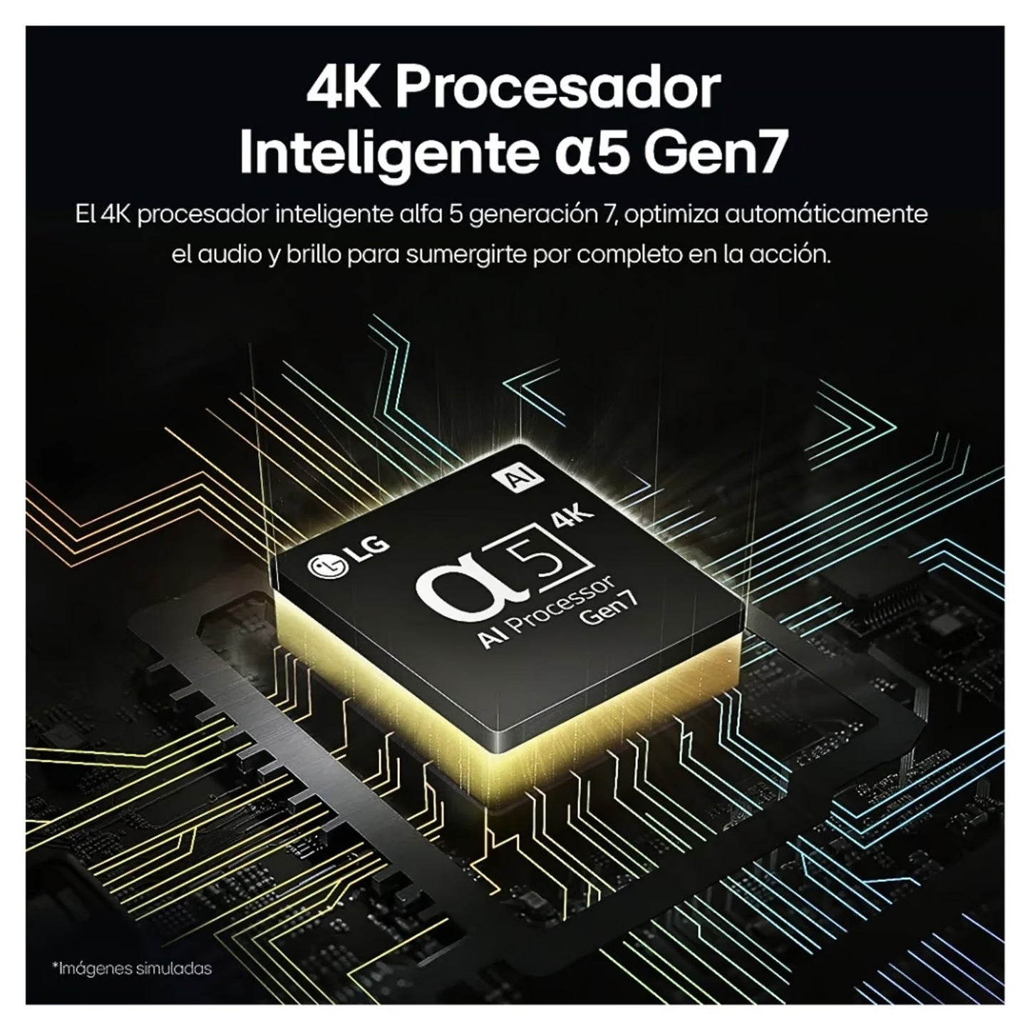 Televisor LG 65 Pulg LED Smart TV 4K UHD con Thinq AI 65UT7300PSA