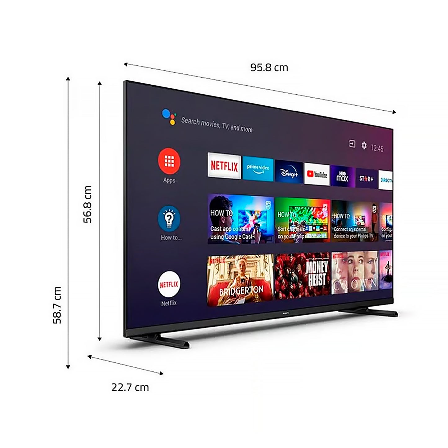 Televisor Philips 43" Smart TV Android Full HD LED 43PFD6917