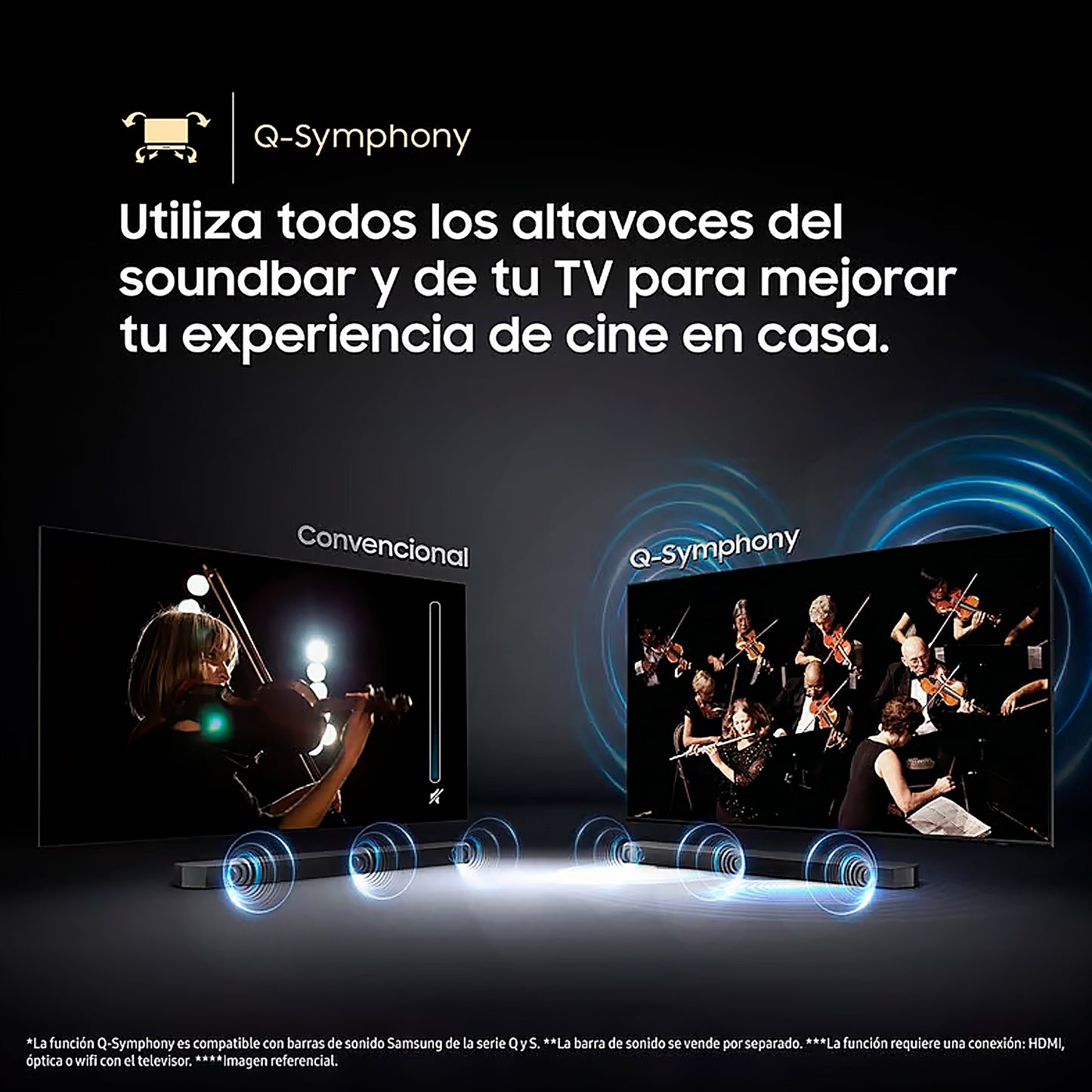 Televisor SAMSUNG 65" UN65DU8000 CRYSTAL UHD 4K TIZEN OS SMART TV (2024)