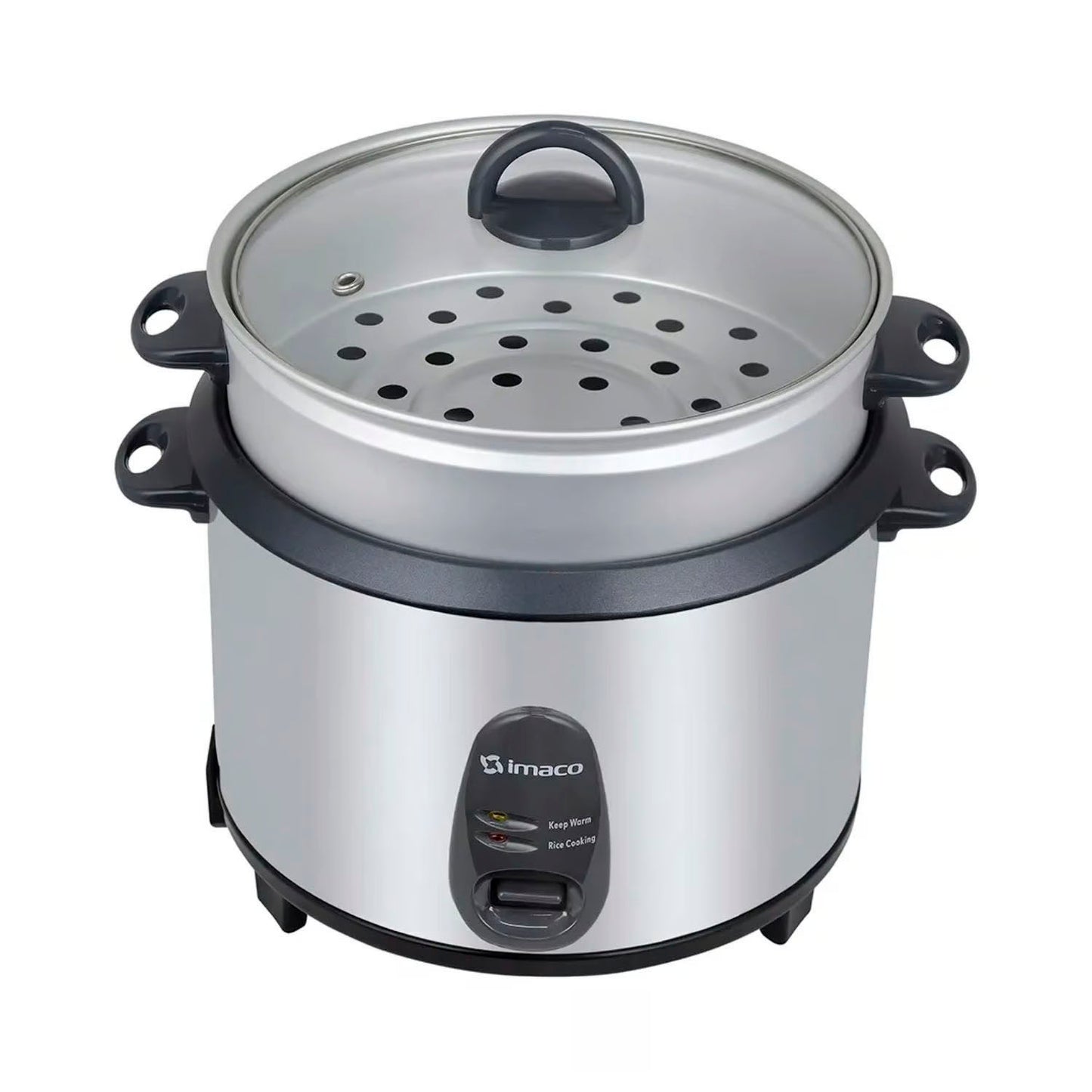 Olla Arrocera Imaco Tazón de Aluminio 2.5L Antiadherente IRC250