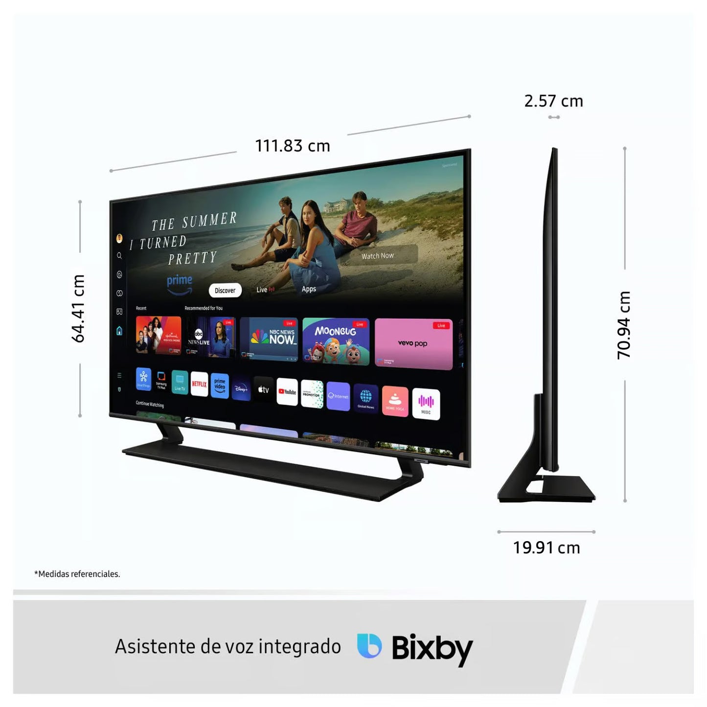 Televisor Samsung 50" QLED Smart Tizen TV UHD 4K QN50Q65DAGXPE