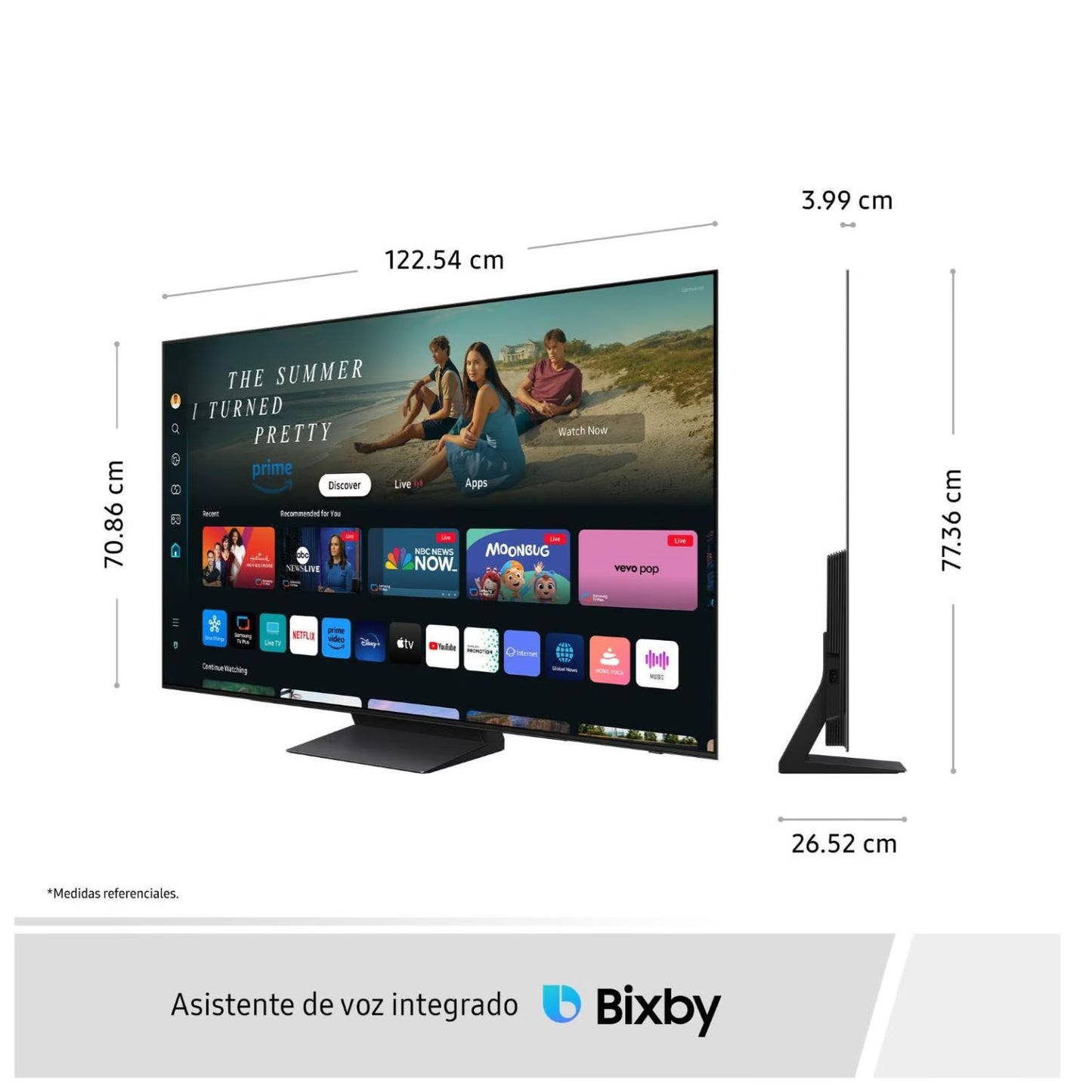 Televisor Samsung 55" Neo QLED UHD 4K Smart TV Tizen QN55QN90DAGXPE