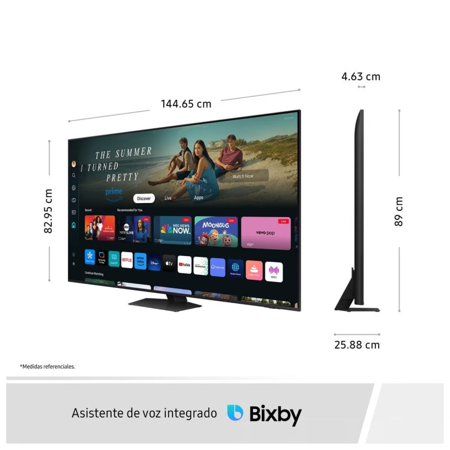 Televisor Samsung Smart TV 65" LED 4K NEOQLED Tizen Os QN65QN85DBGXPE