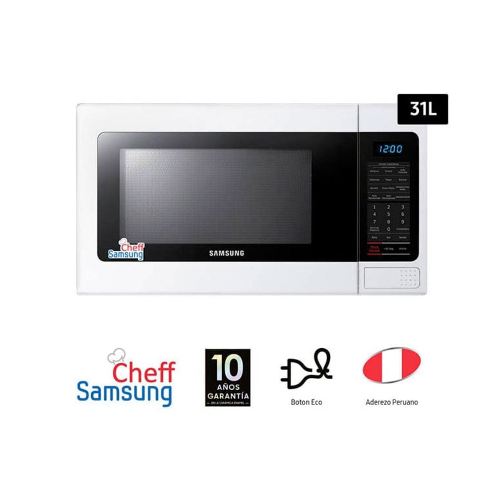 Horno Microondas Samsung 31L Blanco AME1114TW/XPE