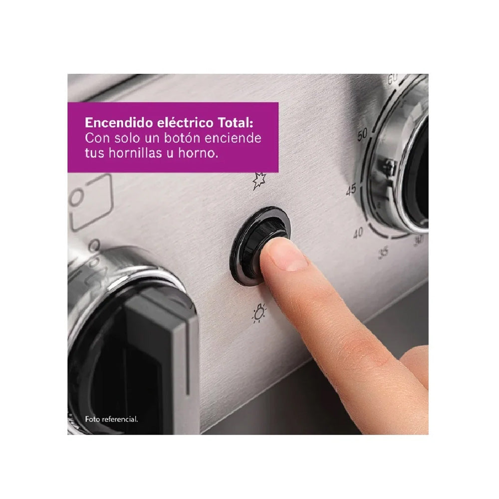 Cocina Bosch IX a Gas de Pie 30" 5 Hornillas PRO545