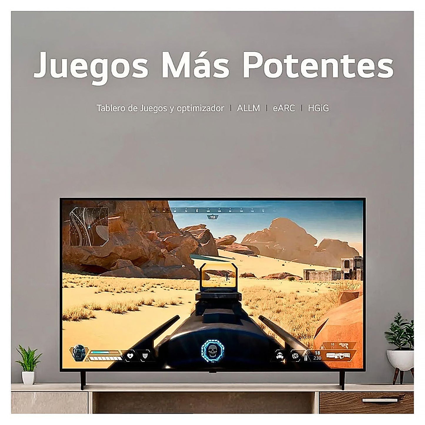 Televisor LG 65 pulg.LED 4K UHD Smart TV con ThinQ AI 65UR8750PSA