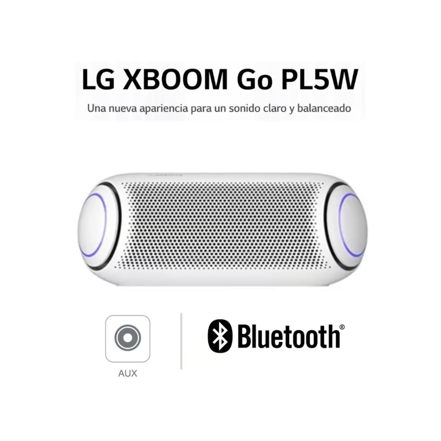 Parlante LG XBOOM Go 20W PL5W - Blanco