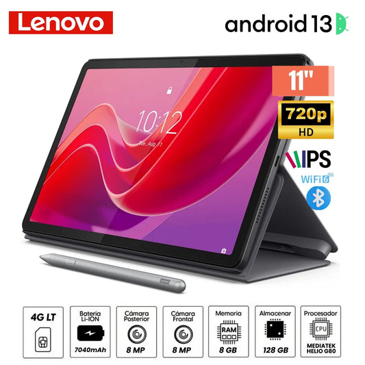 Tablet Lenovo Tab M11 TB330PE 11" 8GB RAM 128GB EMMC Wifi Android