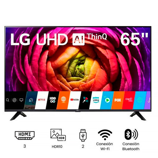 Televisor LG 65" 4K UHD SMART TV ThinQ AI 65UR7300PSA