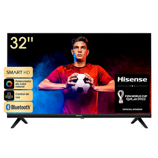 Televisor HISENSE LED 32" SMART TV HD VIDAA 32A4H