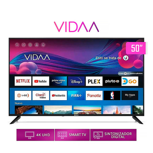 TELEVISOR MIRAY 50" 4K UHD LED SMART TV VIDAA MK50-E203