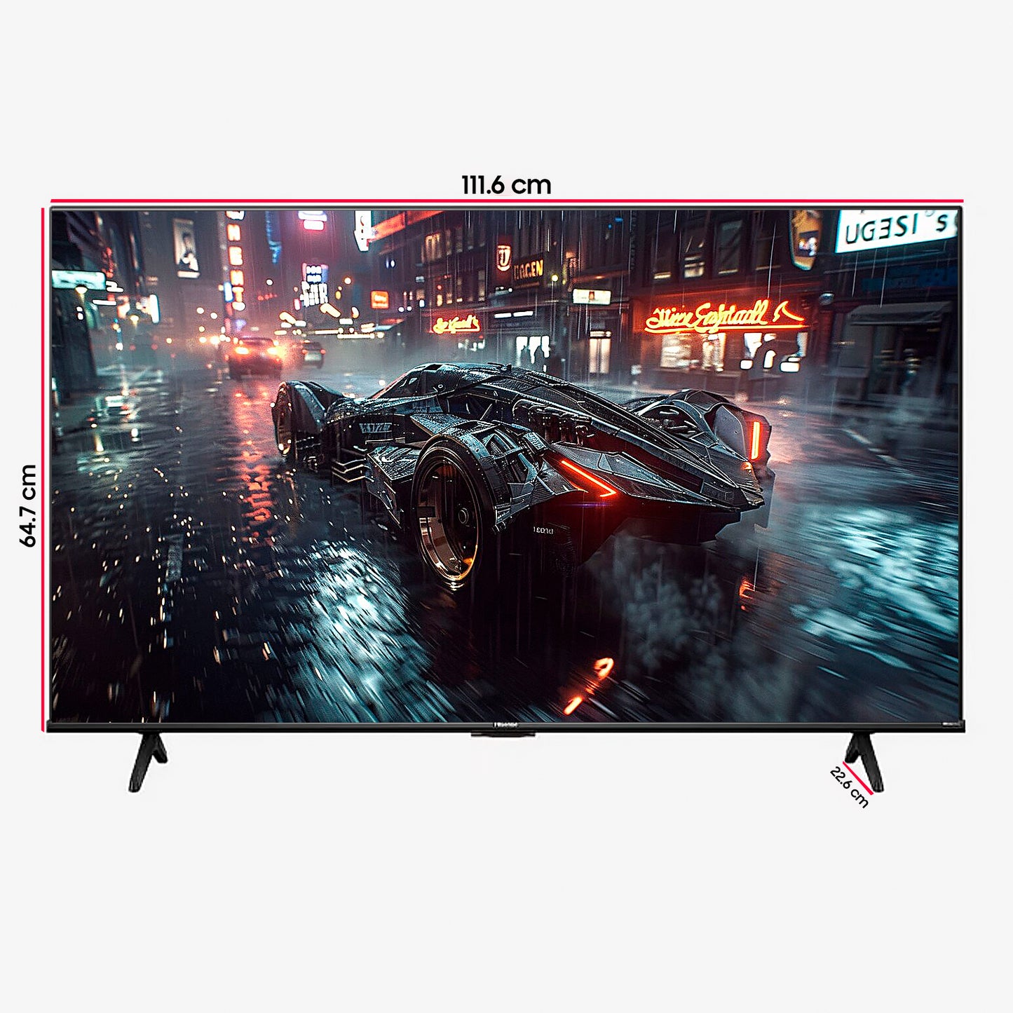 TELEVISOR HISENSE 50" 4K UHD LED SMART TV VIDAA 50A6N