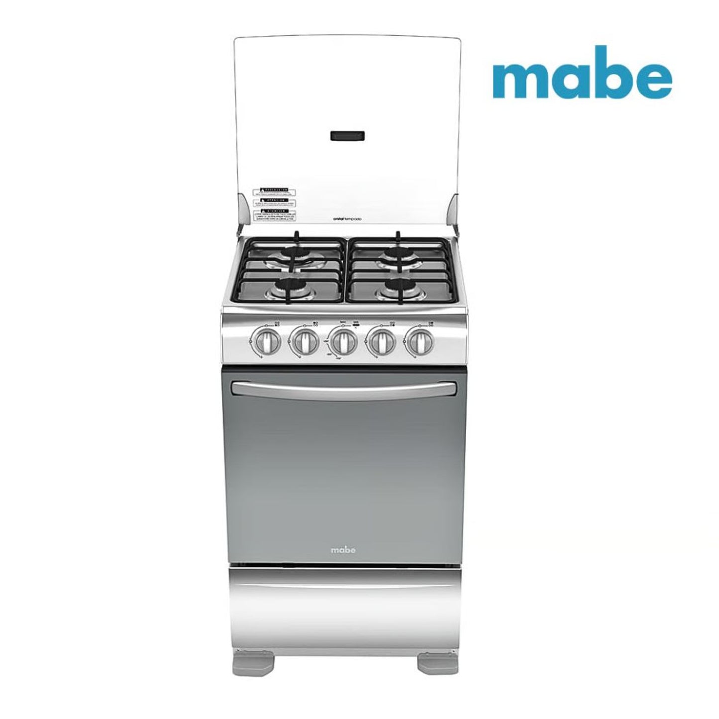 Cocina a Gas Mabe 4 Quemadores TX5110P1 Inox