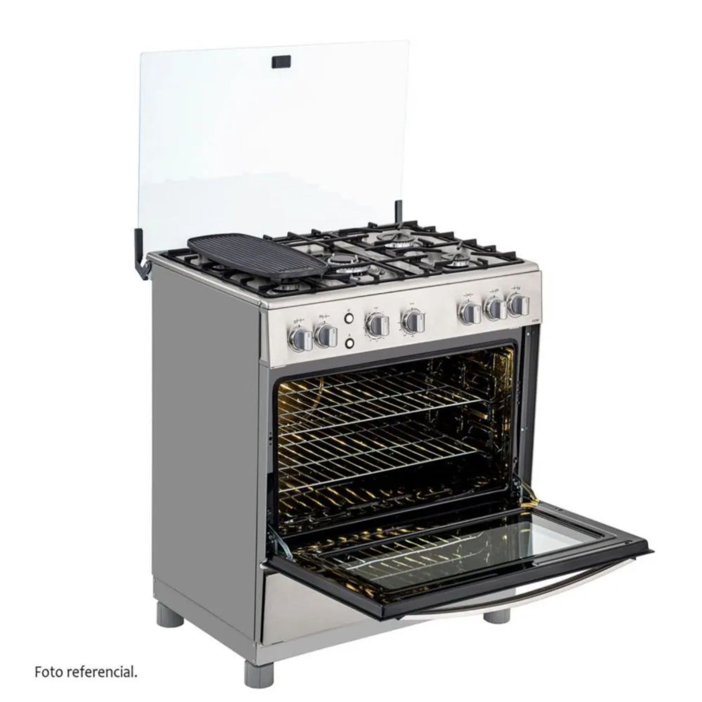 Cocina a Gas Coldex 5 Quemadores CX741X Plus