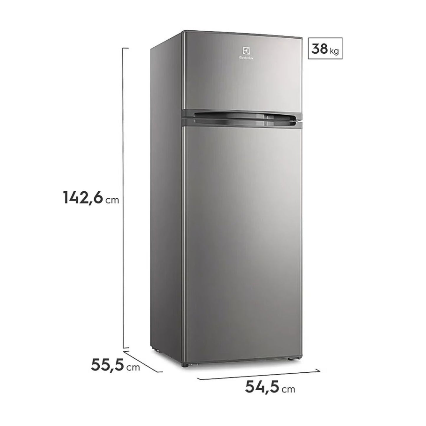 Refrigeradora Electrolux 205 Litros Top Freezer Frost ERTY20G2HVI