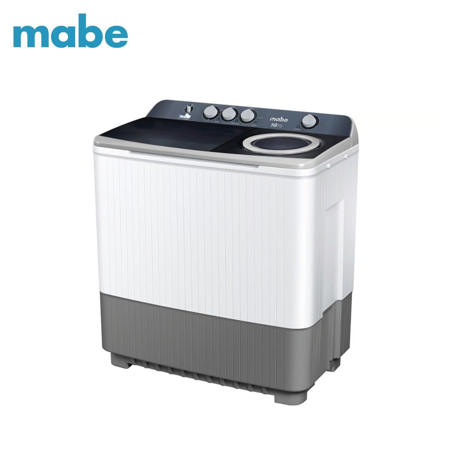 Lavadora Mabe 16 Kg LMD6124PBBB0 Semiautomática  - Blanco