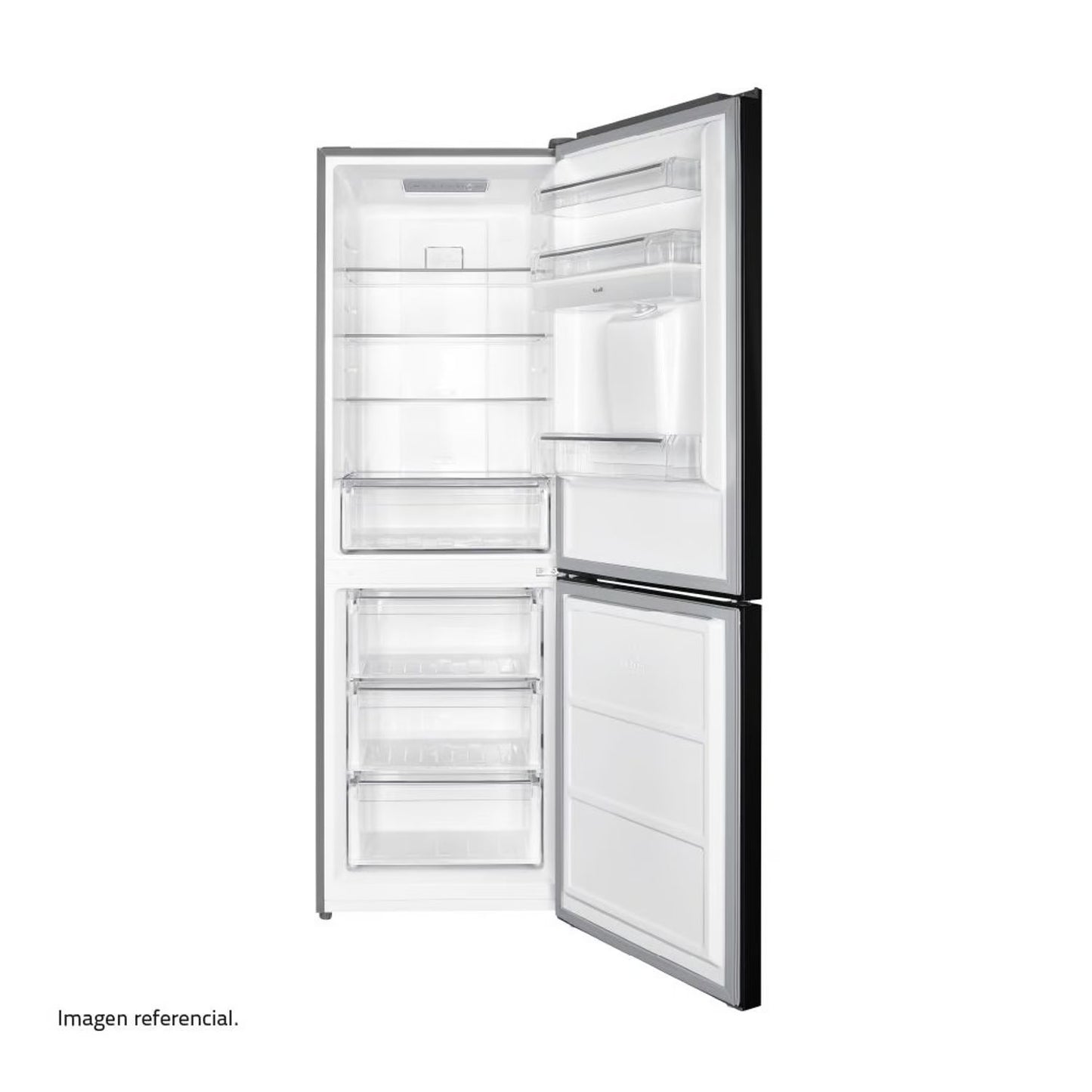 Refrigeradora Indurama 320Lt RI-639DN Bottom Freezer - Negro