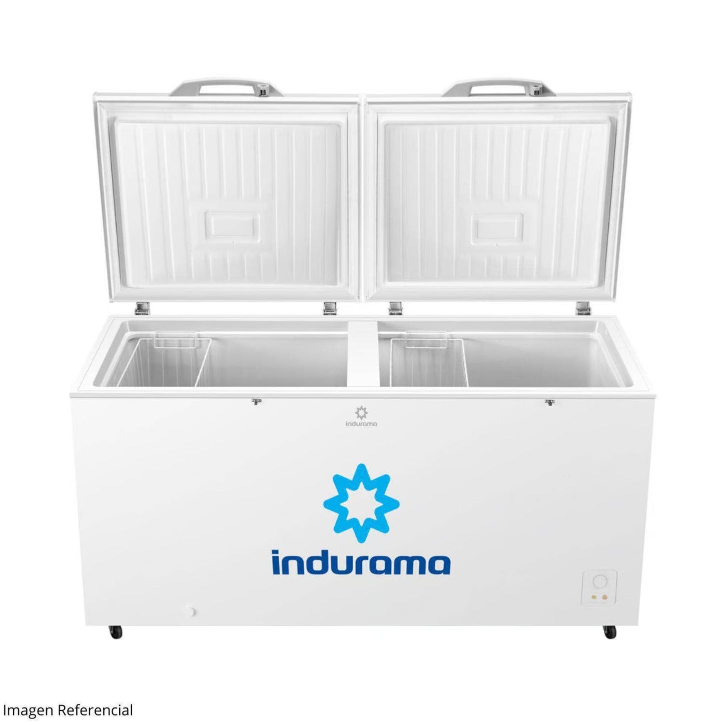 Congeladora Indurama Defrost 420L CI-420BL - Blanco