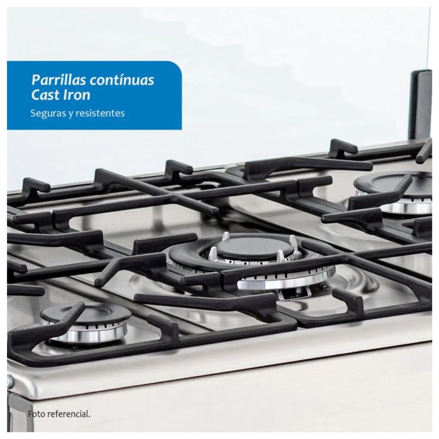 Cocina a Gas Coldex 5 Quemadores CX741X Plus