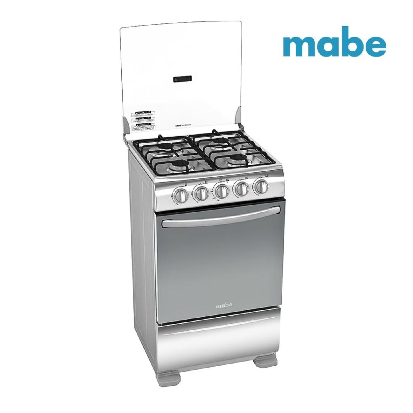 Cocina a Gas Mabe 4 Quemadores TX5110P1 Inox