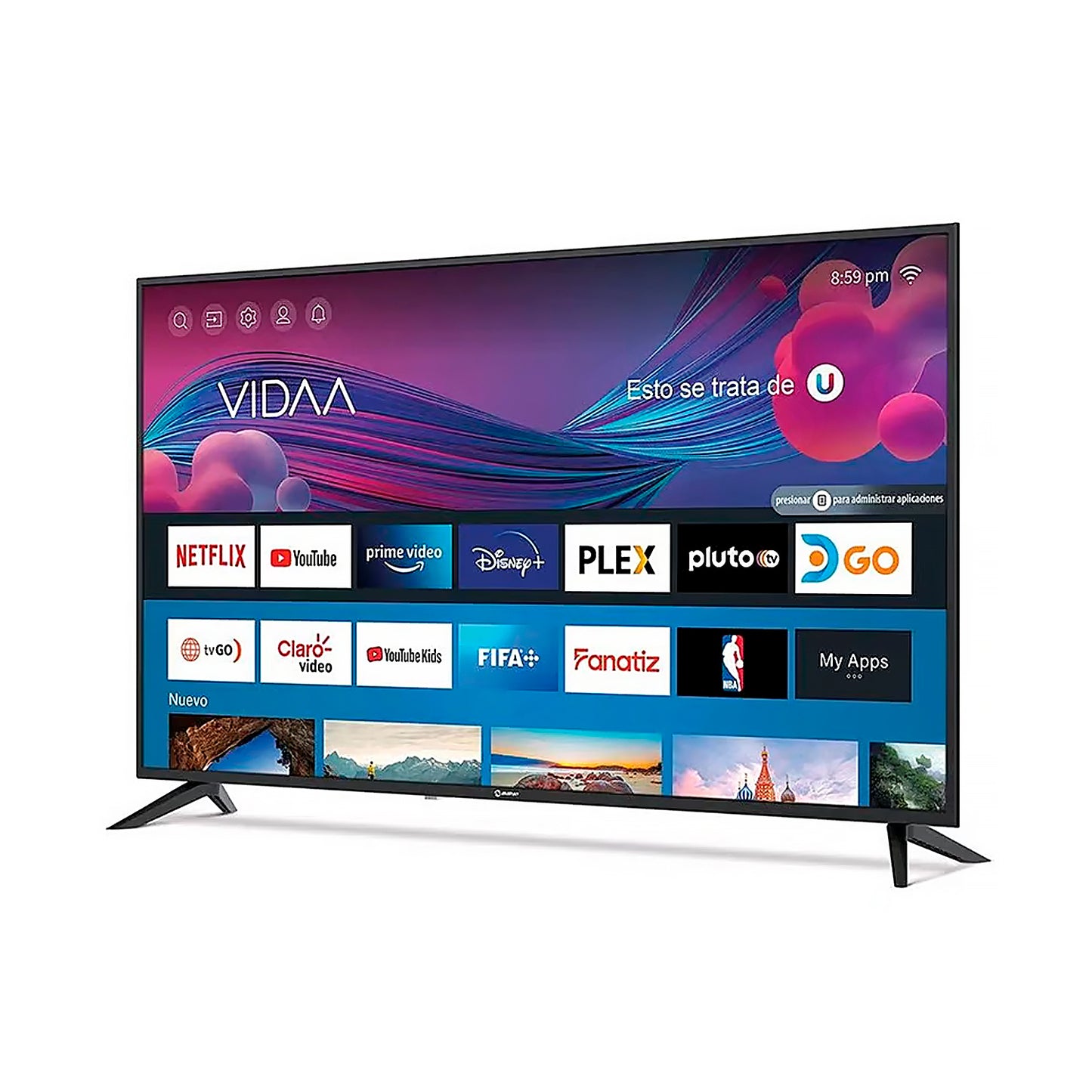 TELEVISOR MIRAY 50" 4K UHD LED SMART TV VIDAA MK50-E203