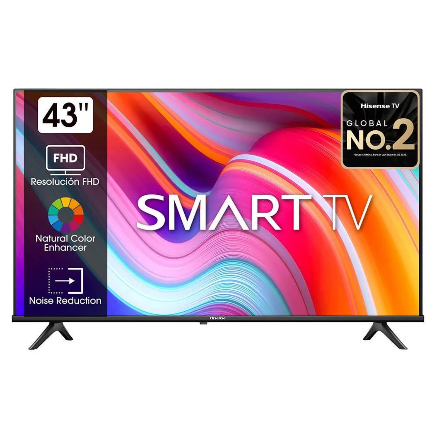 Televisor Hisense 43 Pulg. LED Smart TV VIDAA Full HD 43A4K