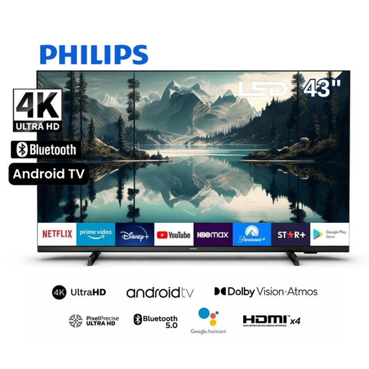 Televisor Phillips 43" Android Smart Tv 4k UHD 43PUD7406
