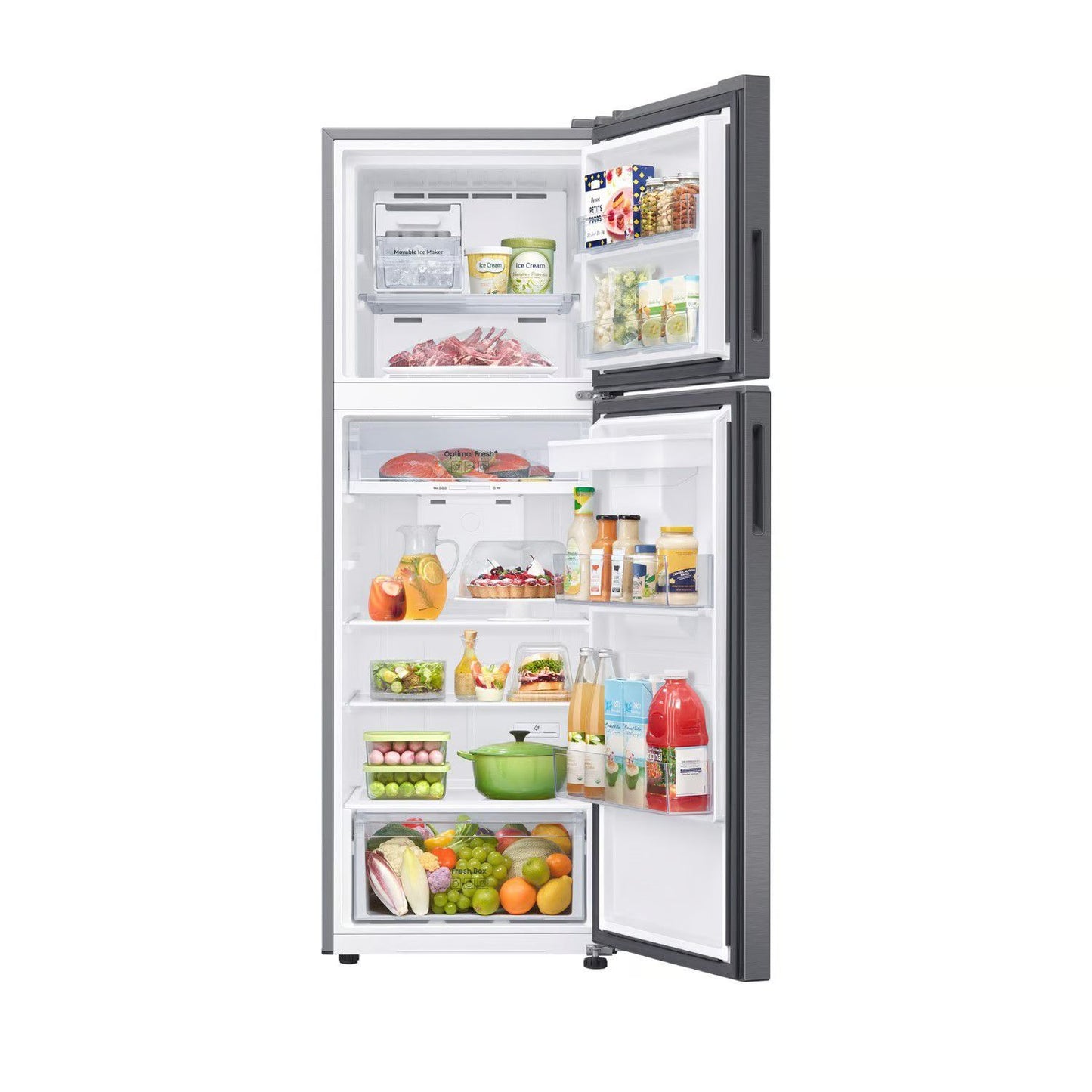 Refrigeradora Samsung Top Mount Freezer 341 Lt All Around Cooling RT35DG5720S9 - Silver