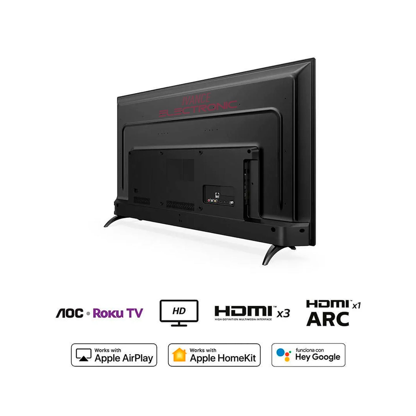 Televisor AOC 39" Smart TV Roku FHD 39S5195