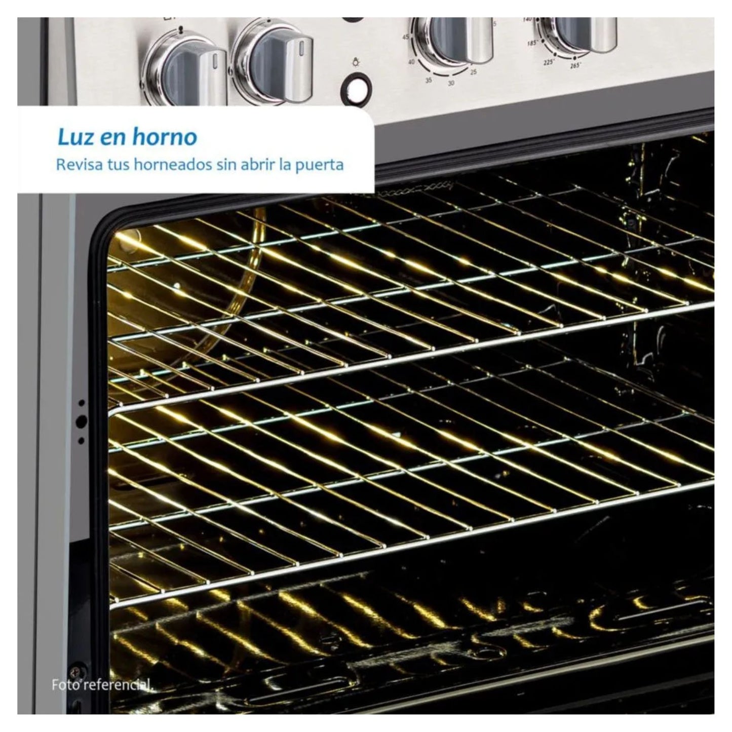 Cocina a Gas Coldex 5 Quemadores CX741X Plus