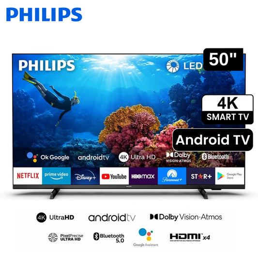 Televisor Philips 50" Android Smart TV 4K UHD 50PUD7406