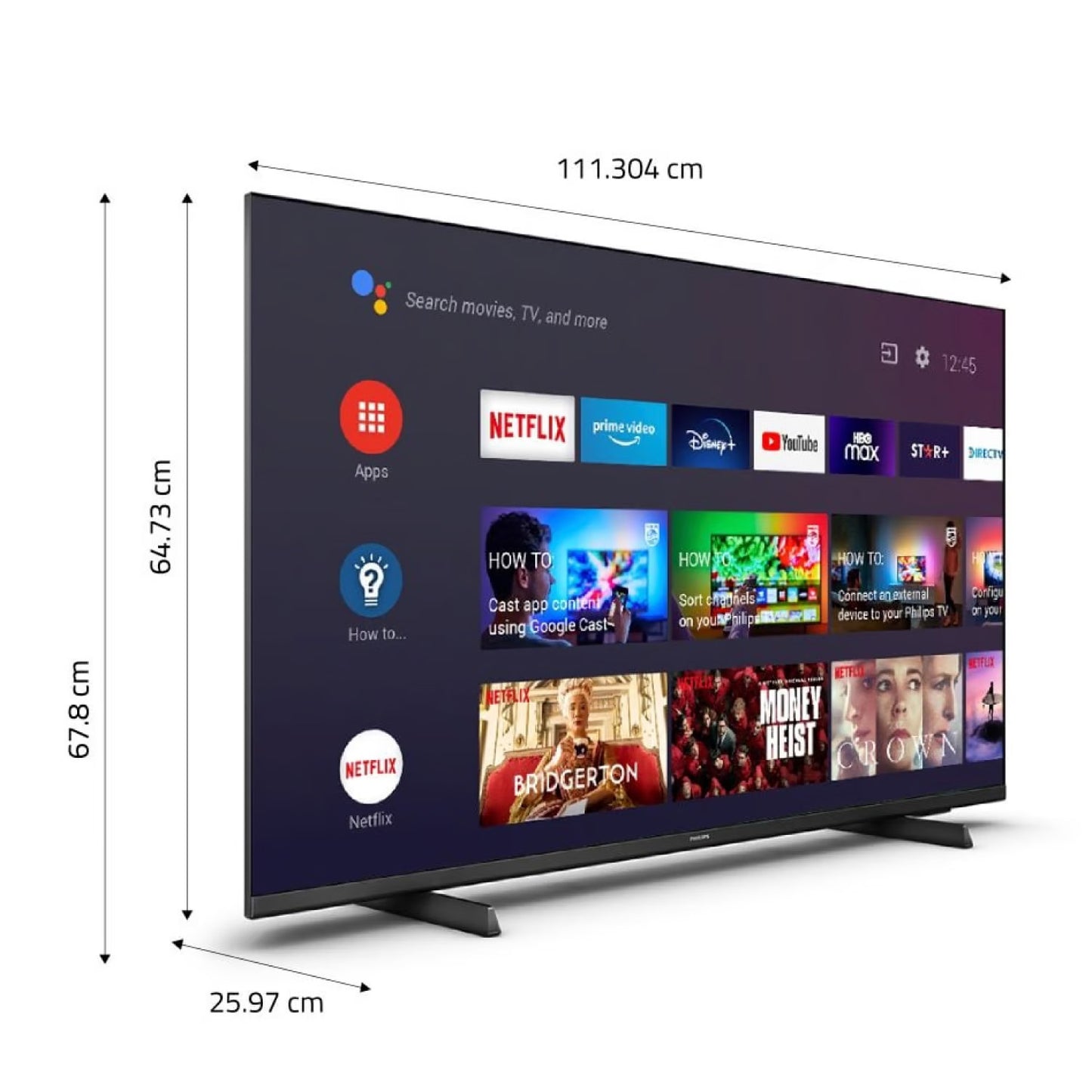 Televisor Philips 50" Android Smart TV 4K UHD 50PUD7406