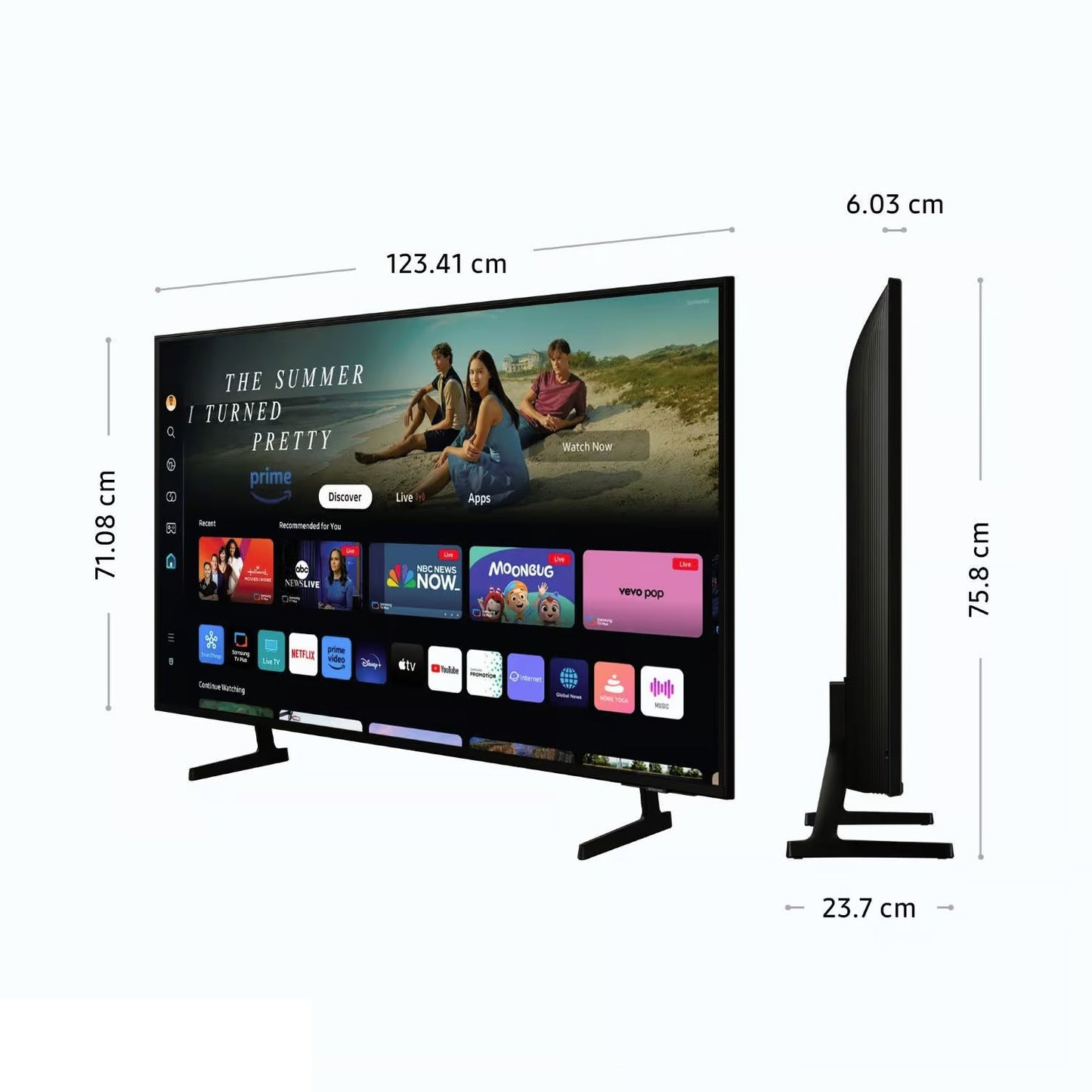 Televisor Samsung 55" Crystal UHD 4K Smart Tv Tizen UN55DU7000GXPE