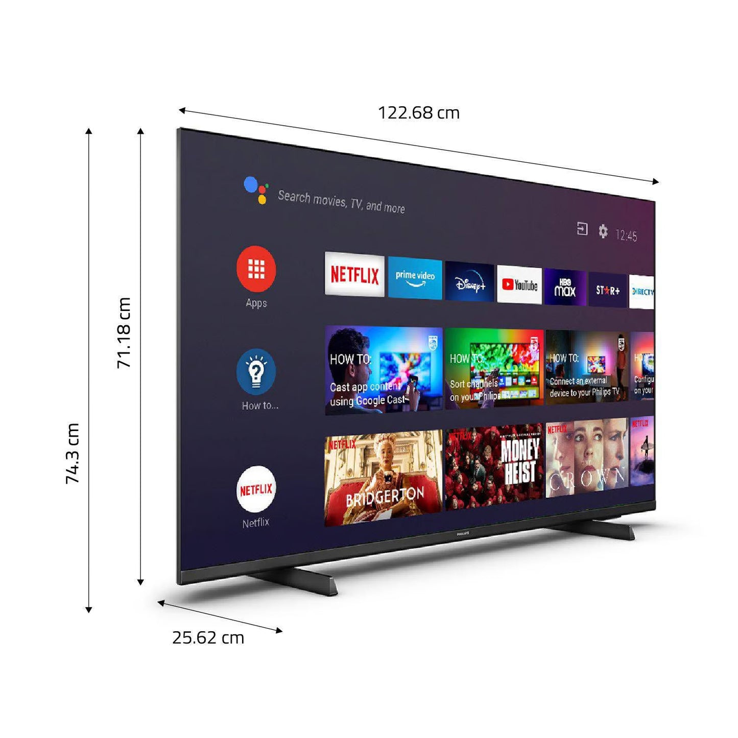 Televisor Philips 55" Android Smart TV 4K UHD 55PUD7406