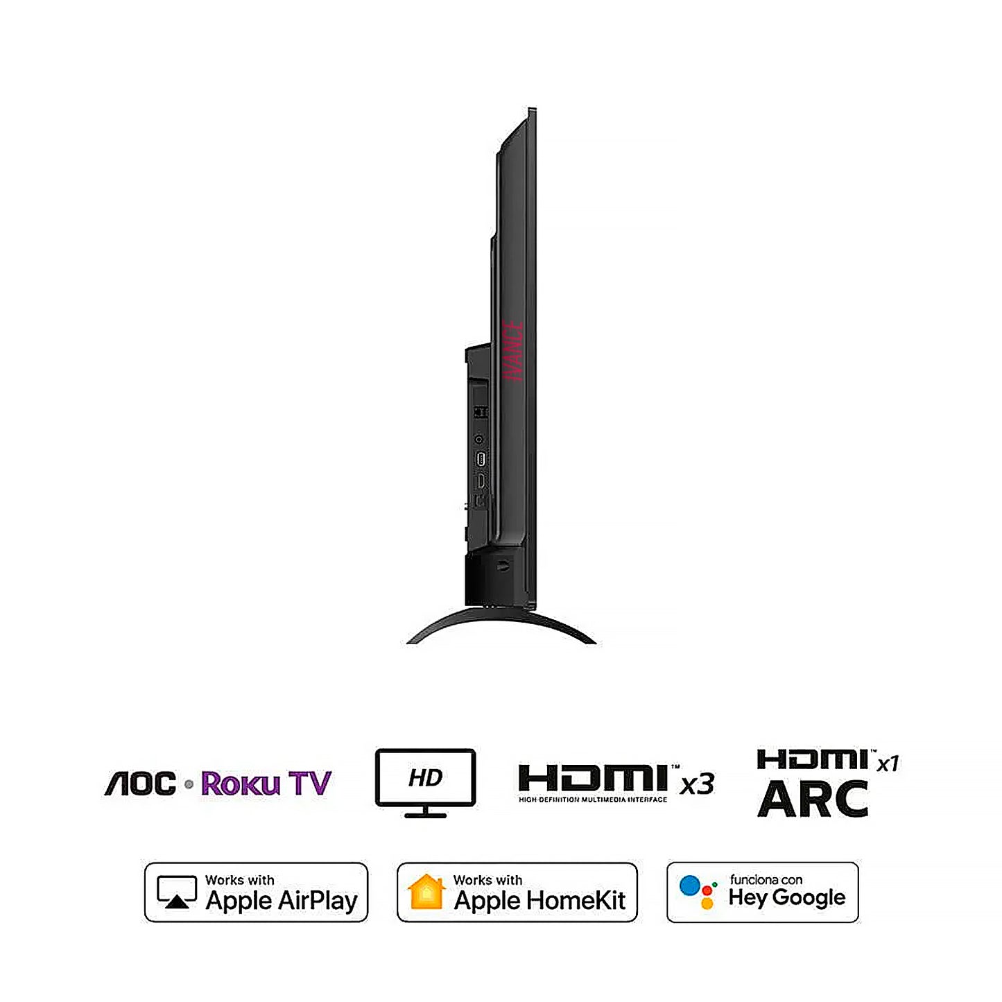 Televisor AOC 39" Smart TV Roku FHD 39S5195