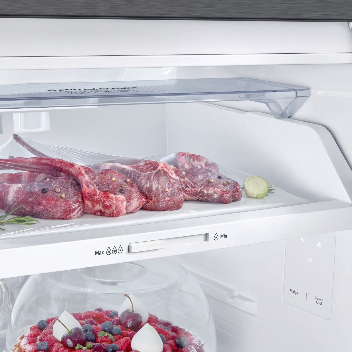 Refrigeradora Samsung Top Mount Freezer 341 Lt All Around Cooling RT35DG5720S9 - Silver