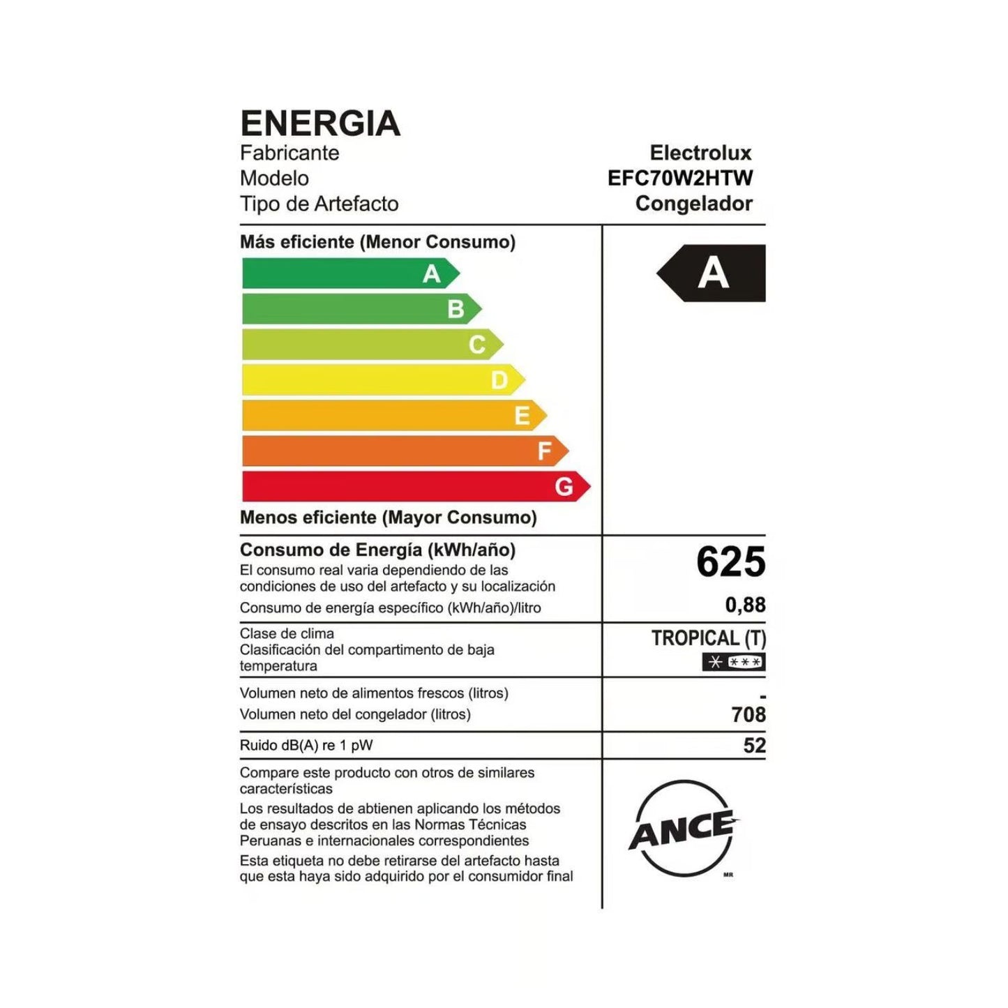 Congeladora Electrolux Frost Horizontal 708 Litros EFC70W2HTW