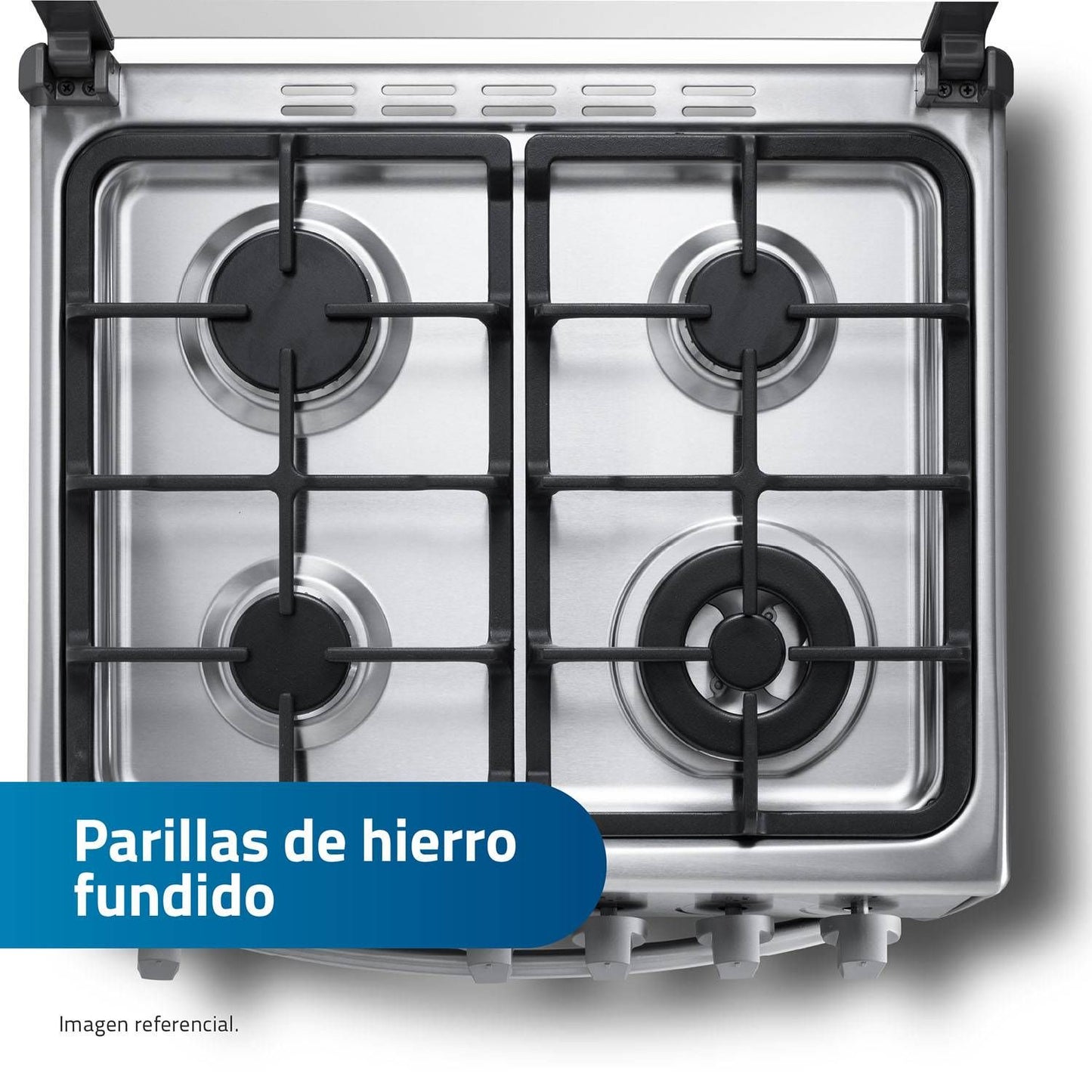 Cocina a Gas Indurama Olvera QZ 4 Hornillas Croma