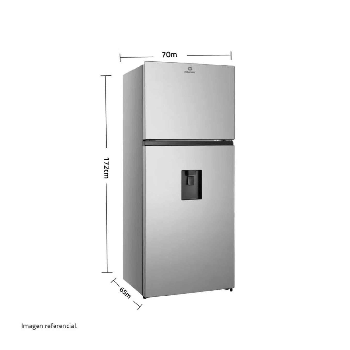 Refrigeradora Indurama 379 Litros No Frost RI-469D - Croma