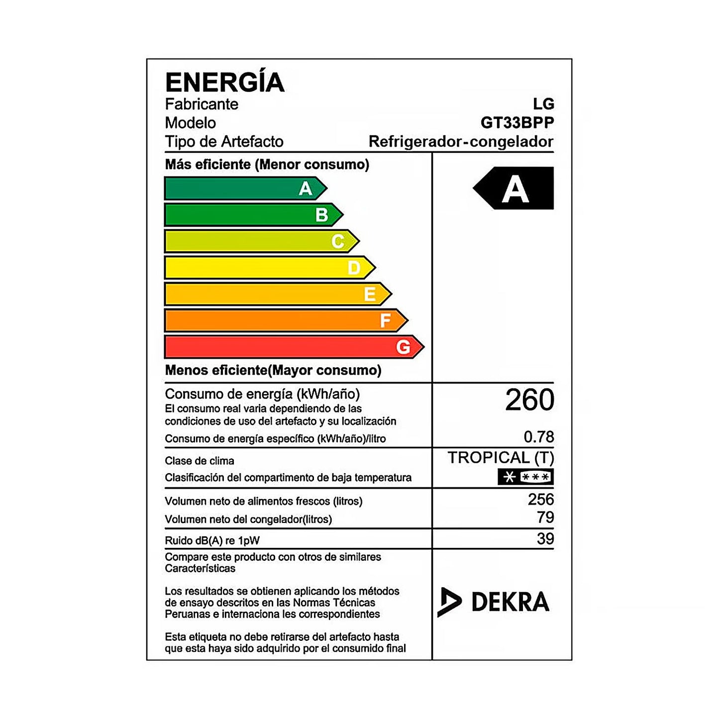 Refrigeradora LG 335 Lt Top Freezer No Frost GT33BPP - Plateado