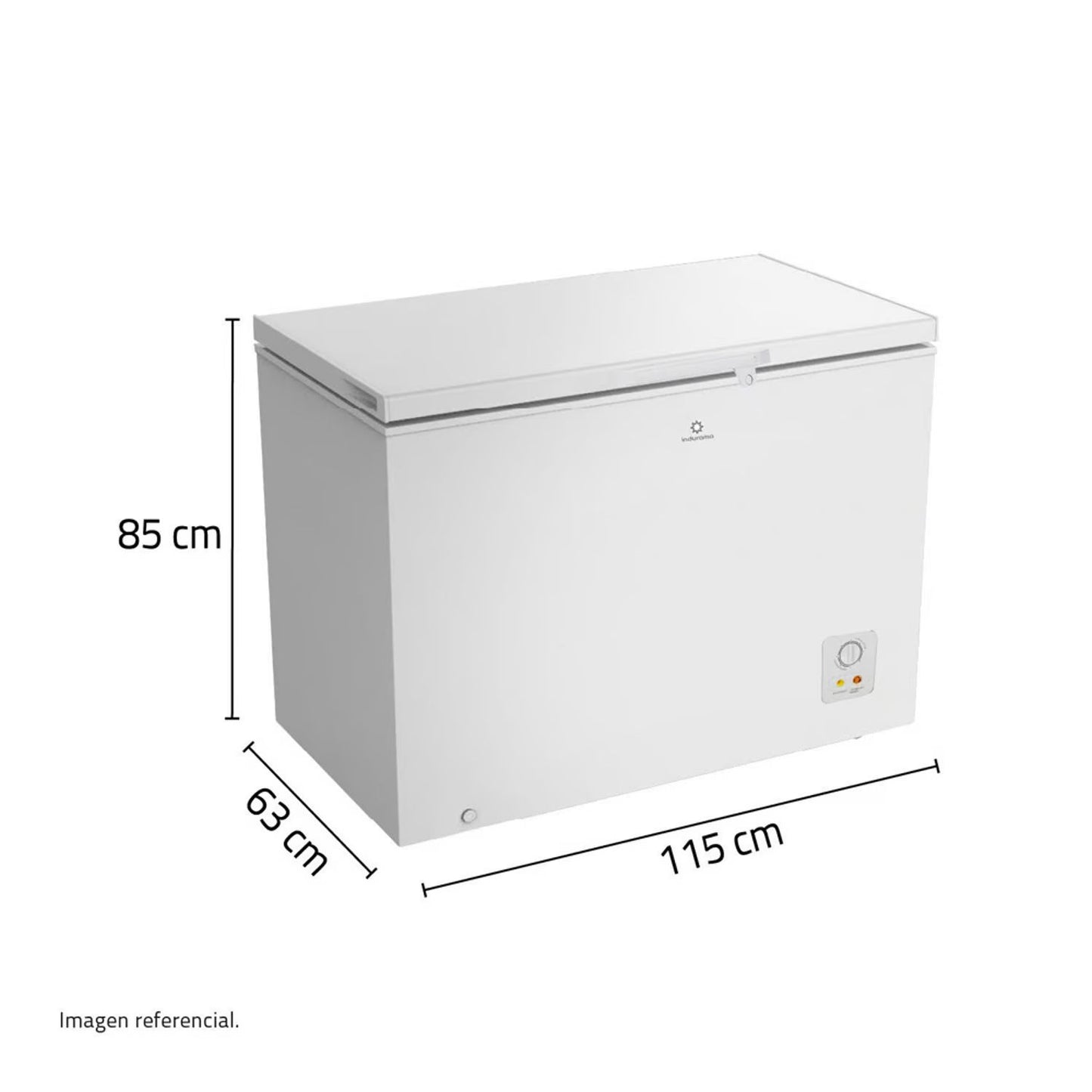 Congeladora Indurama Defrost 297 Litros CI-320BL