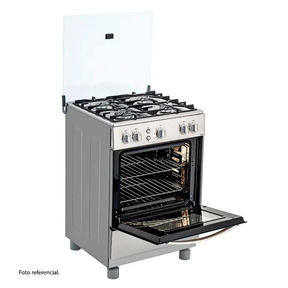 Cocina a Gas Coldex 4 Quemadores CX641 Inox Xplus