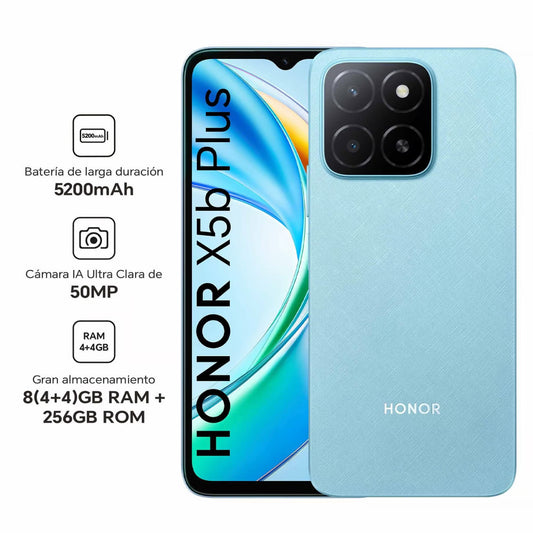 Celular Honor X5b Plus 4gb+256gb Ocean Blue